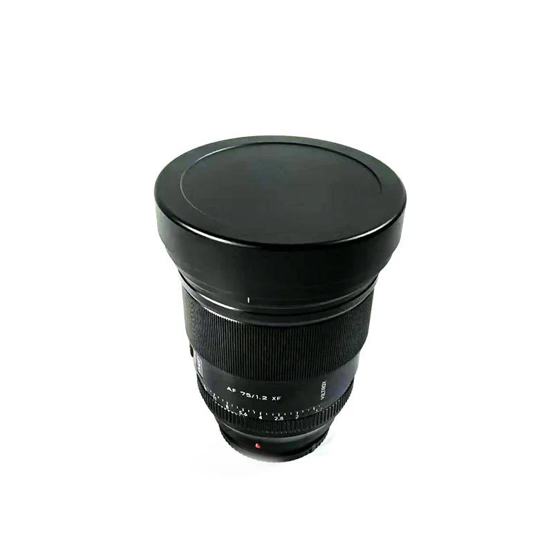 Bayonet Metal Square Lens Hood With Free Cap for Viltrox 56mm F1.2 Pro Z/X/E Mount