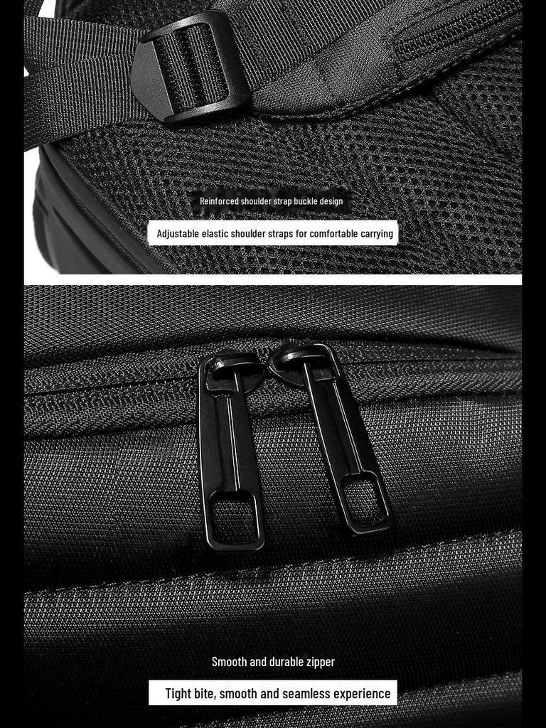 Водонепроницаемый мужской рюкзак Ouge большой вместимости для путешествий и бизнеса