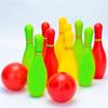 Bowling Set Holiday Party Gatherings Casual Games Ball and Pins Bowling Plastic Funny Bowling Set Family Leisure Game TMZ