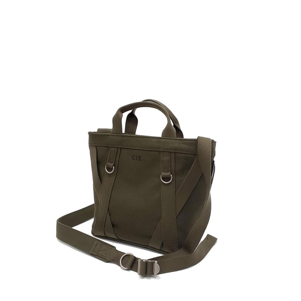 КАНВА-СУМКА CIE DUCK TOTE-S ОЛИВКОВАЯ Сделано в Японии ALBERTON 2-Way Сумка через плечо, Водонепроницаемый канвас, для мужчин и женщин