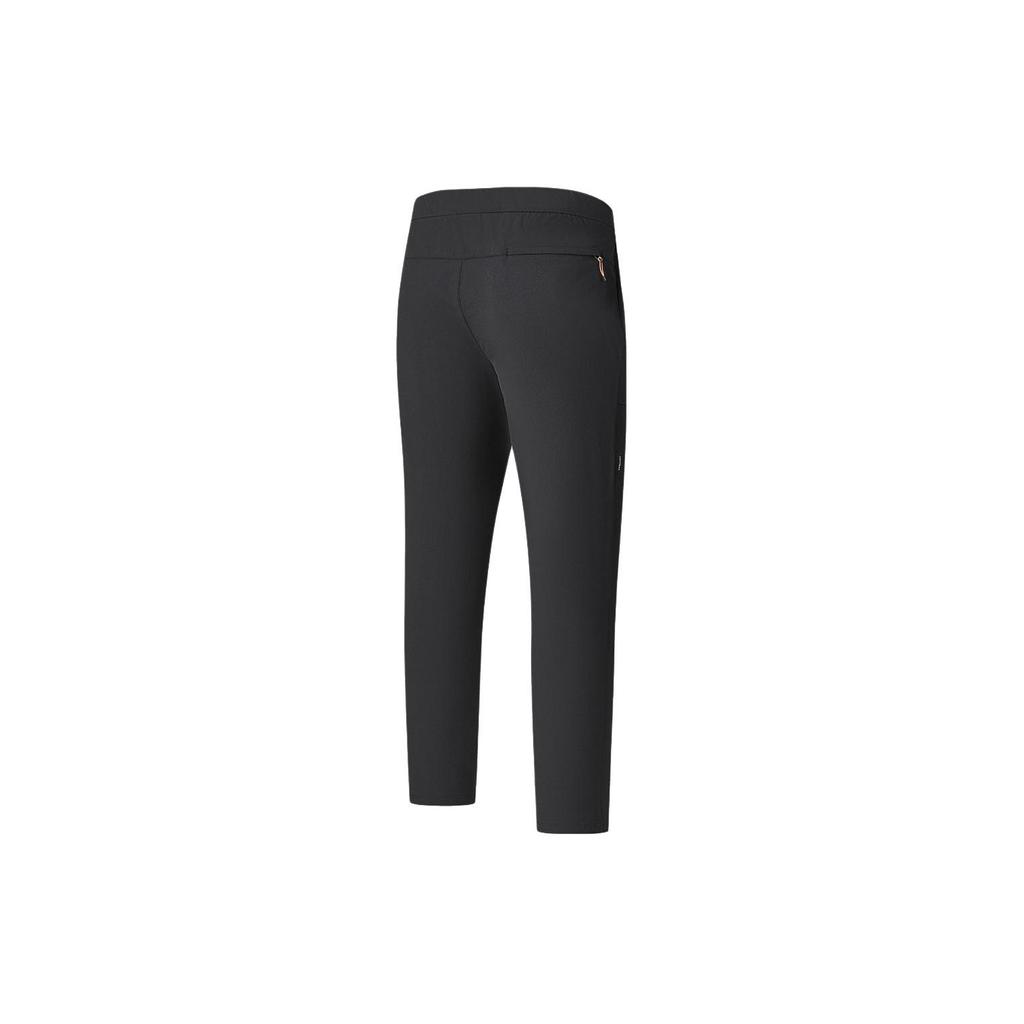 Fila Однотонные спортивные тканые повседневные брюки Мужские брюки Глубокий черный A11M417803F-BK