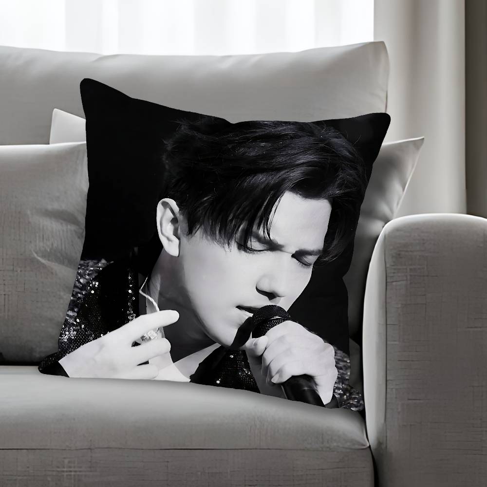 Наволочки Dimash Kudaibergen для Спальни Гостиной Дивана Домашний Декор Полиэстер Наволочка на Подушку с Молнией