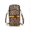 Sports Flower Print Bag for Cell Phone Shoulder Bag with Slant Neck Strap Running Backpack with Mobile MIT