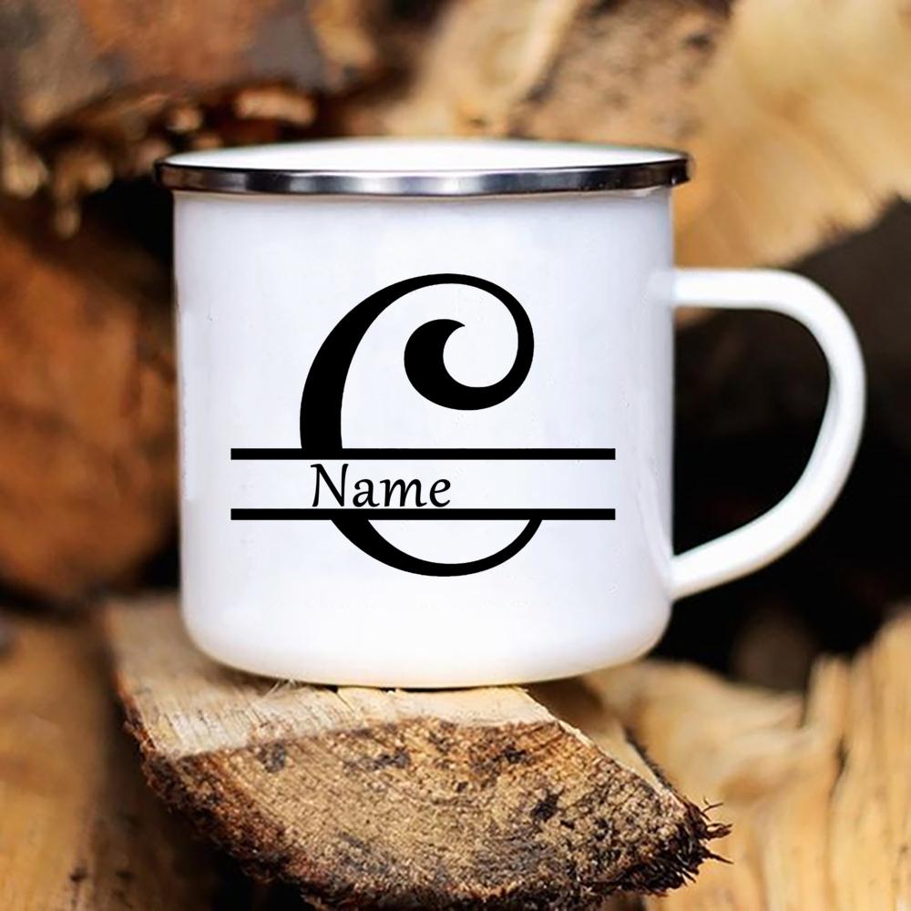 Персонализированная кружка с инициалами и именем, чашка, индивидуальный дизайн, кружки для чая и кофе, девичник, кружки для жениха, свадебные подарки для шафера