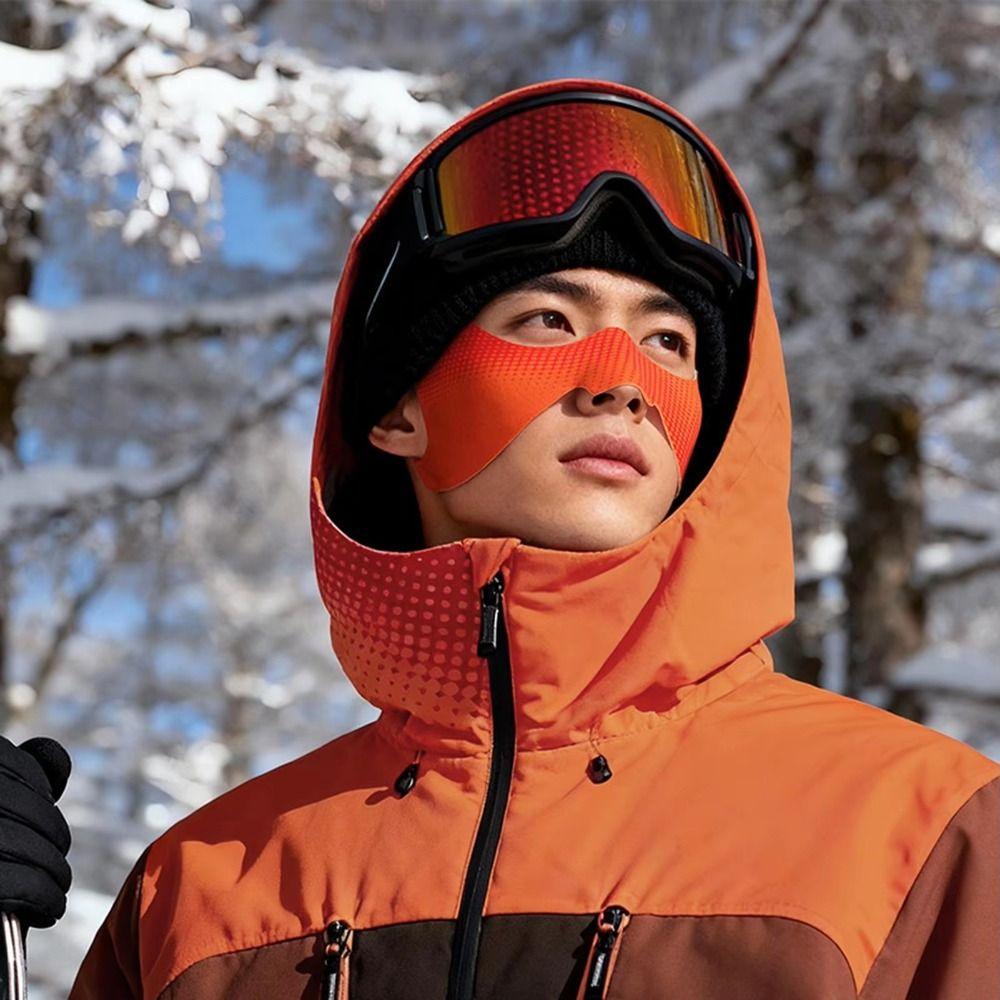 Cold Protection Winter Face Cover Anti Frost Warm Face Mask Unisex Ski Nose Patch Picnic Hiking