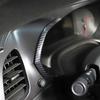 Korlot Carbon Fiber Side Meter Dashboard Cover Trims for Chevrolet Corvette C7 Interior Accessories