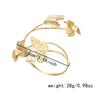 White Butterfly Flower Arm Cuff Gold Color Flower Cuff Arm Ring Vintage Spiral Arm Bracelet  Gifts