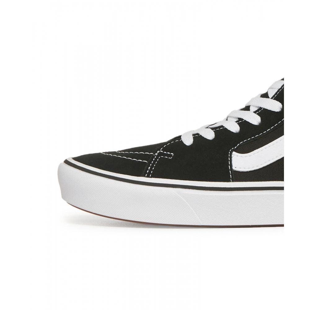Vans Comfycush Sk8 Hi Classic Black True белый