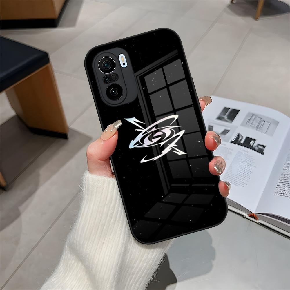 KPOP ATEEZ Logo Phone Case Glass For Xiaomi 15 14 12 Lite 13 Pro 11t Lite POCO M5 X6 M6 X5 X3 NFC F5 F6 Pro Cover