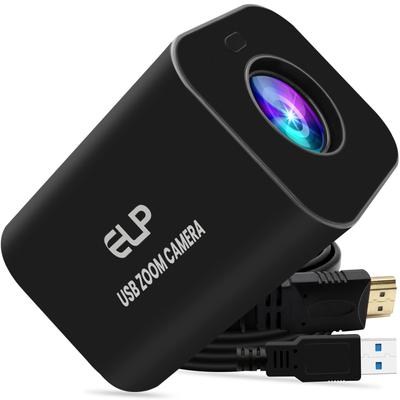 ELP 12x Zoom 4K 30fps USB камера 1080P 60fps HDMI USB веб-камера автофокус ручной зум инфракрасный пульт дистанционного управления ПК камера Церковь потоковое вещание высокая скорость