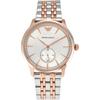 Мужские кварцевые часы Alpha Medium Silver Bicolor Rose Metal AR1839