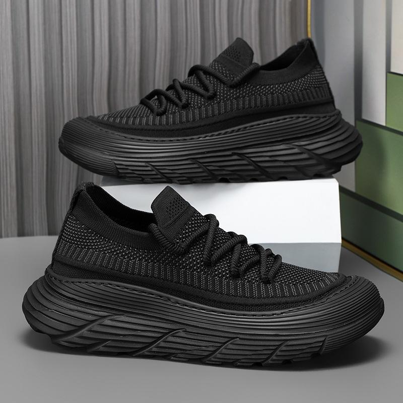 Летние мужские повседневные кроссовки сетчатые кроссовки для мужчин дышащие кроссовки для бега высококачественная мужская повседневная обувь на платформе модные