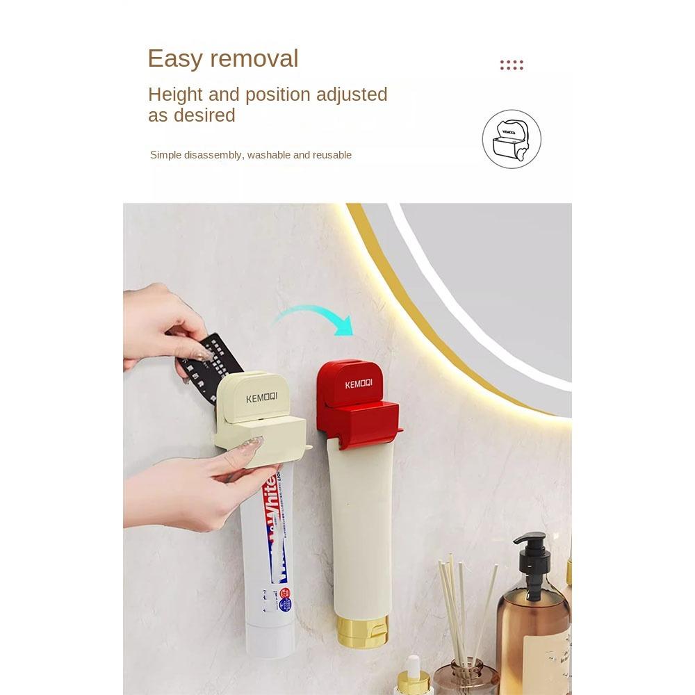 Выдавливатель зубной пасты без прокола, выдавливатель для чистки с присоской, аксессуары для ванной комнаты