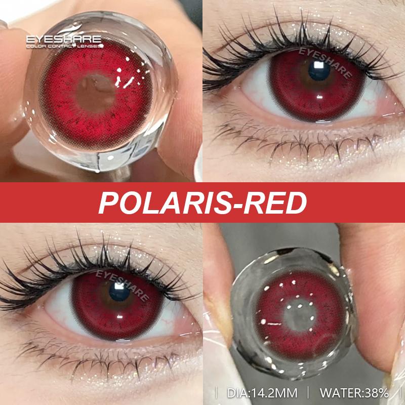 Eyeshare 1 Pair Color Contact Lenses Blue Soft Lenses Natural Brown Pupils Green Lenses Green Fashion Contact Lenses Each Year