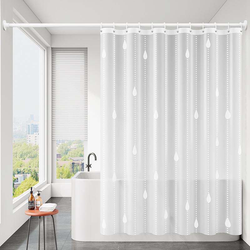 Mildew-Proof Waterproof Shower Room Curtain for Bathroom Partitions