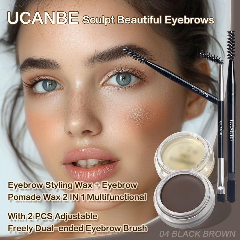 UCANBE - Стереоскопический набор для бровей - 5 цветов