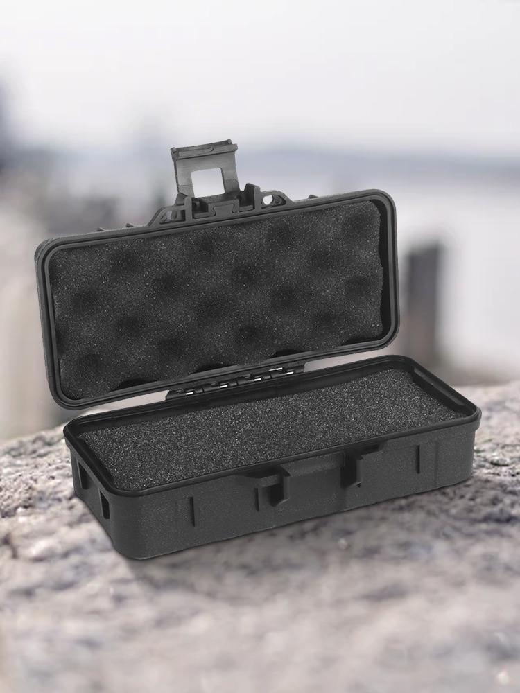 Портативный ящик для хранения с губчатым запечатанным амортизирующим ящиком, водонепроницаемый защитный чехол для инструментов и приспособлений