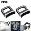 2PCS Side Handles Bakelite Pot Ears Replacement Anti-scalding Pot Handle Steamer Side Handle Cookware Part Pan Accessory