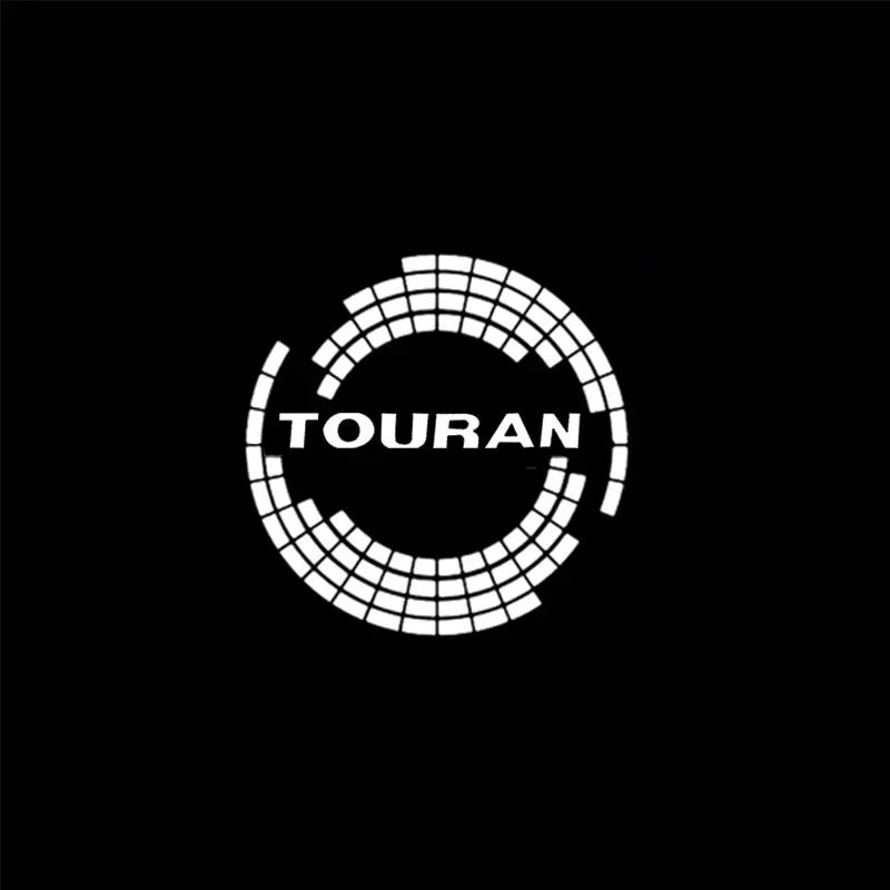 WHAQY1 2Pcs LED Car Door Logo Welcome Ghost Shadow Projector Light for VW Volkswagen Touran 2016-2018 Courtesy Lamp Decor Accessories