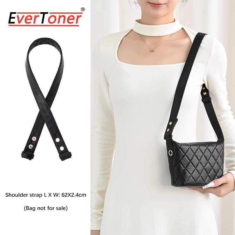 Ремень EverToner из кожи для сумки Ch-nl 25c, сменный плечевой ремень, регулируемые ремни через плечо, аксессуары с жемчужной цепочкой