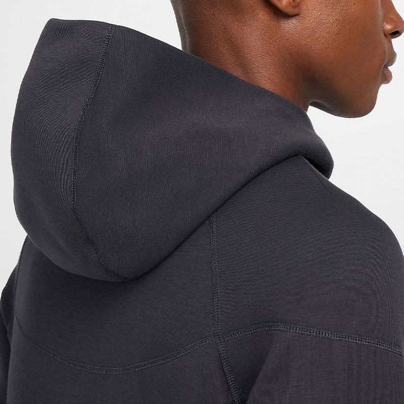 Nike Ветровка Liverpool Technology Третья Гостевая Логотип Вышитый Капюшон Молния Футбольная Куртка Мужская Куртки Темно-Дымчато-Серая Хромово-Желтая HV1941-070