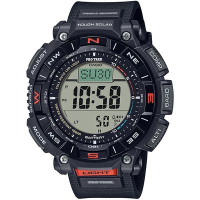 PRO TREK PRG-340-1JF [PROTREK Climber Line Solar Model Biomas Plastic] Круглые часы черного цвета