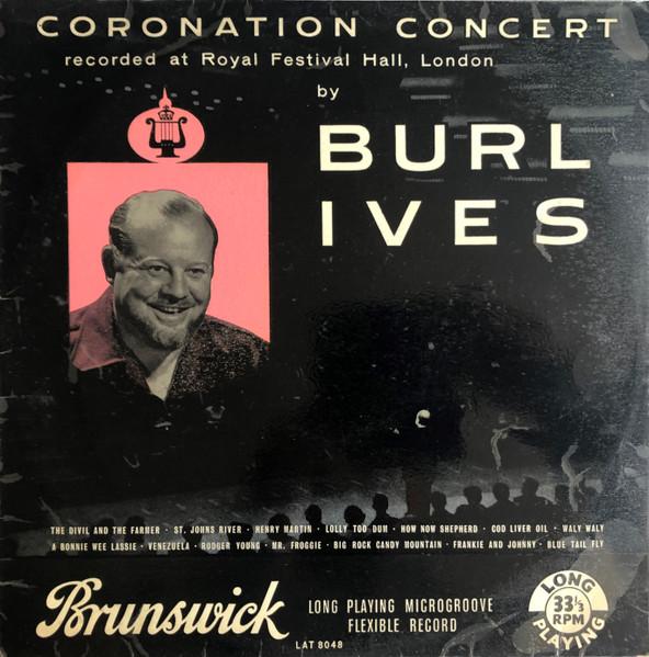 Виниловая пластинка BURL IVES - Coronation Concert LAT8048 Brunswick 1963 UK Folk Б/у