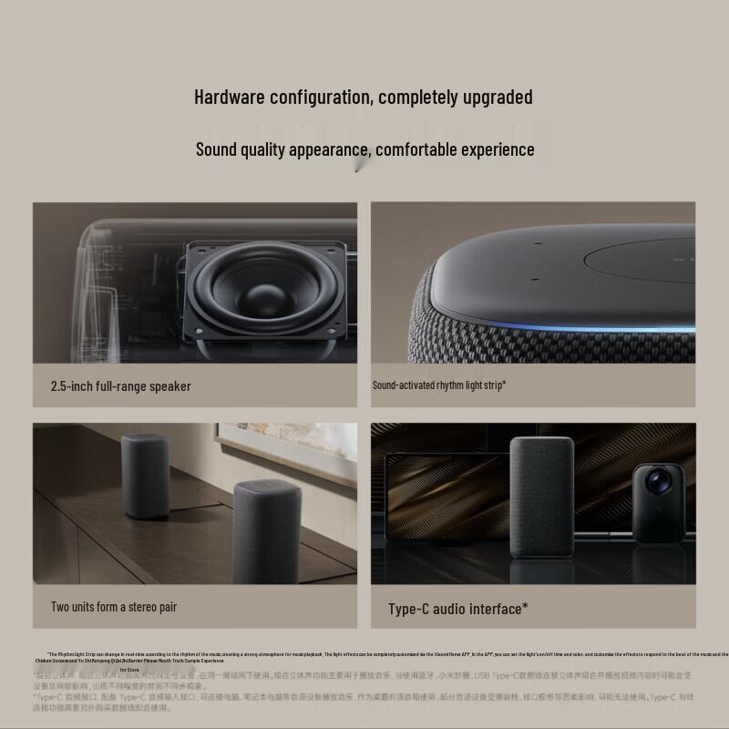 Умная колонка Xiaomi Pro Super Xiao Ai вилка CN (адаптер в комплекте) (Китайская версия)