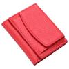 [Round Sheep] Mini Wallet Ladies Genuine Leather Trifold Wallet Mini Wallet Leather Tri-fold Wallet Compact Smaller Popularity Affordable Price Fas21