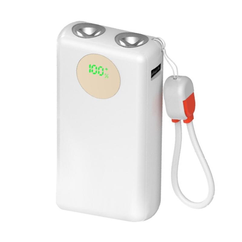 2x21700 Battery Power Banks Case Shell DIY Set 22.5W Fast Charging Double LED Display Battery Case Not Require Welding