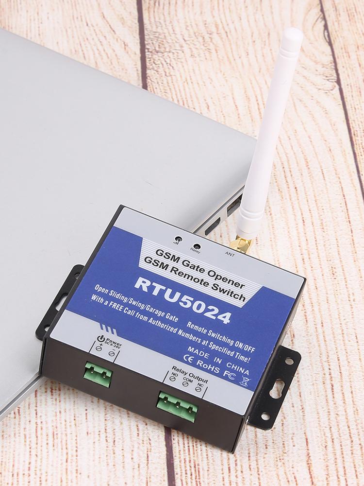 RTU5024 GSM Access Control Door Opener Relays Remote Wireless Door Opener Motor Controller Free Call 4G Home Security Protection
