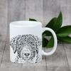 Spanish Water Dog - cup with a dog, personalized cup with a print, a classic gift for everyone from the Art-Dog brand