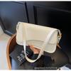 Popular Bag Women's 2025 New Retro Versatile Shoulder Armpit Bag Niche Commuter Crossbody Small Square Bag