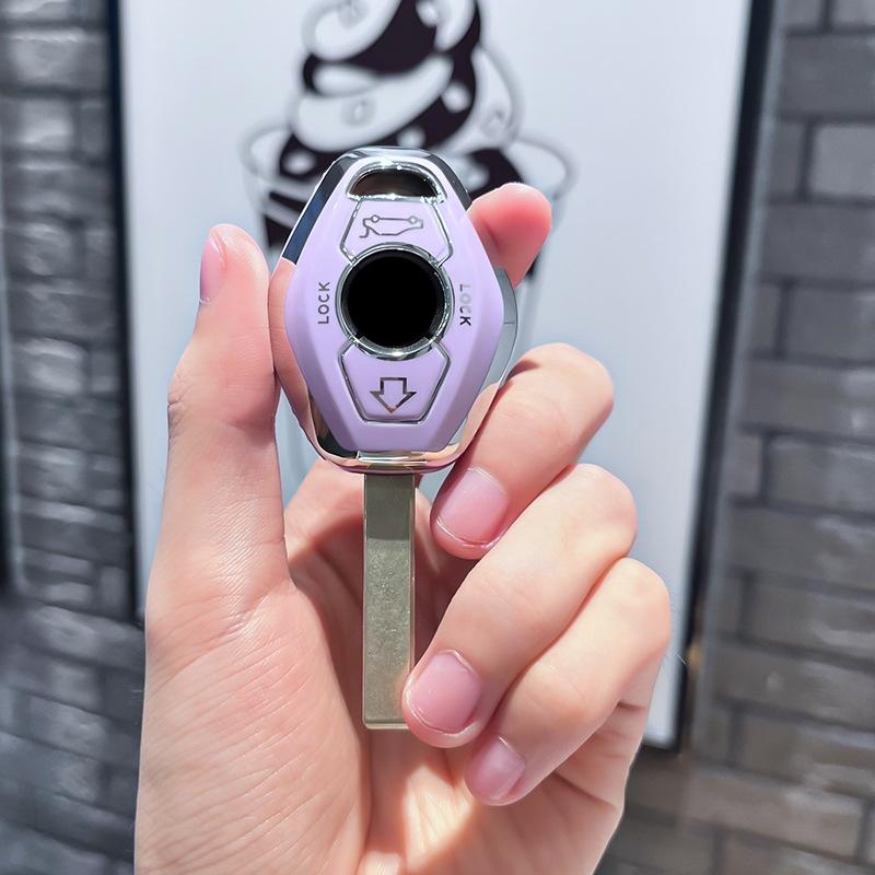 TPU Car Remote Key Case Cover Protect Shell Fob For BMW E46 E38 E39 E53 X5 X3 E83 Z3 Z4 1 3 5 7 Series 330i 315/433MHz ID44