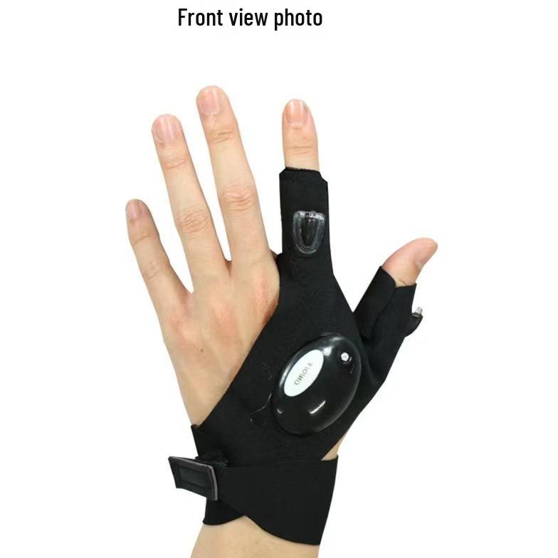 Светодиодные перчатки для рыбалки - Светящаяся лампа на палец для ночной рыбалки и ремонта