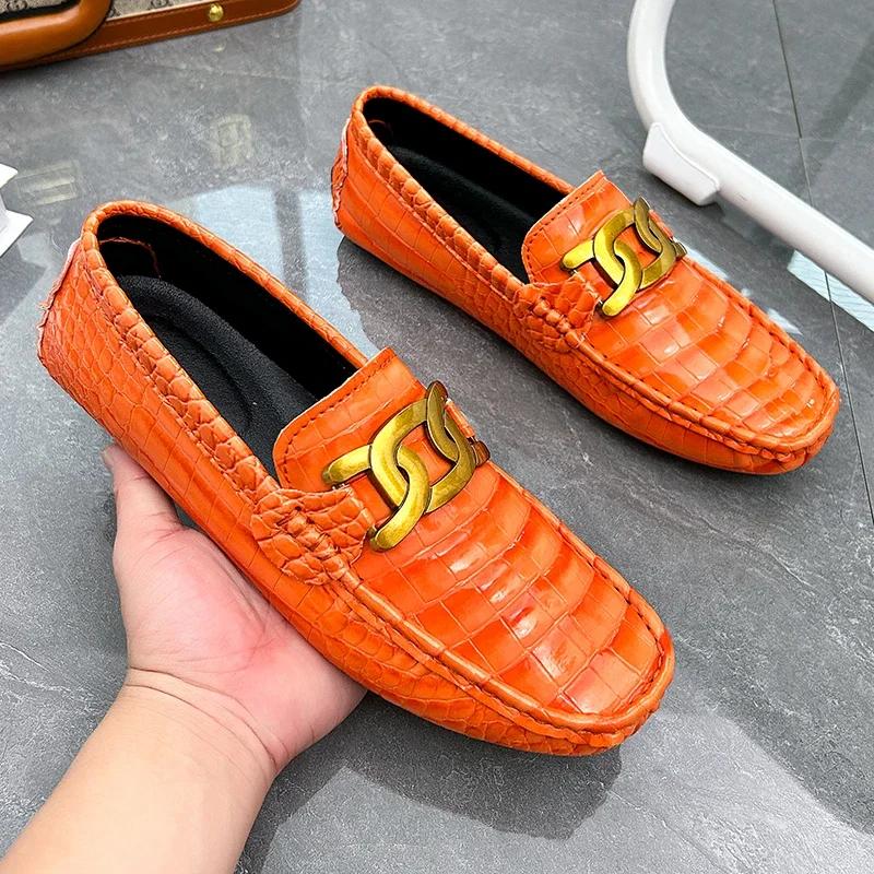New Loafers Shoes Men Loafers Shoes 2024 Summer Fashion Shoes Men High Quality PU Leather Man Classic Comfy Casual Men Loafers