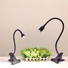 Adjustable Clip-on Table Lamp Metal Clamp Spotlight Reading Light Versatile Book Light Headboards