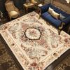 European Style Carpets for Living Room Easy Cleaning Carpets Decoration Home Classical Washable Rug Bedroom Coffee Tables Mat