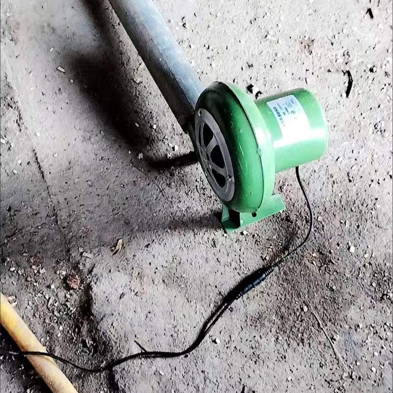 Электрический вентилятор для барбекю, 100 В, 220 В для барбекю, мини-кузнец, кузница, вентилятор 100-240 В с адаптером скорости, металлический зажим