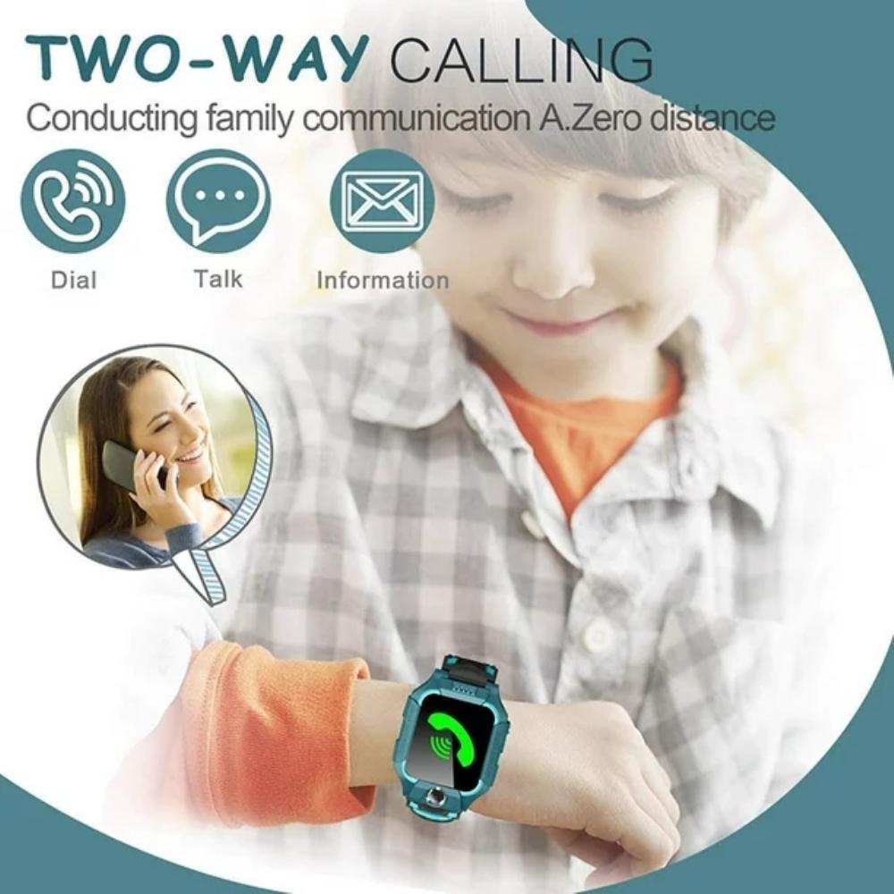 Z6f Детские умные часы Sos Phone Watch Ip67 Водонепроницаемые умные часы с дистанционным управлением и фото, совместимые для Ios Android
