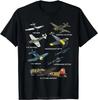 Самолеты Warbirds P51 Mustang Spitfire Messerschmitt Большой размер Футболка Повседневная Хлопковая Футболка Мужская Одежда Унисекс Топы Футболки