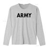 Army Men S T Shirt Military Training Pt Exercise Workout Gear Veterans Service Family Support Motivation White 4X Large
