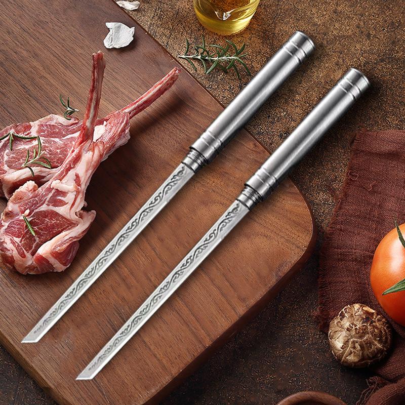 Мини-нож для чистки фруктов Overlord Stick из нержавеющей стали, бытовой портативный чайный нож, креативный маленький прямой нож