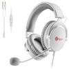 ELECOM Игровые Совместимые с и Switch 2м Гарнитура, Накладные, PS5, PS4, Switch, Lite, Модель, Белый, HS-G40WH
