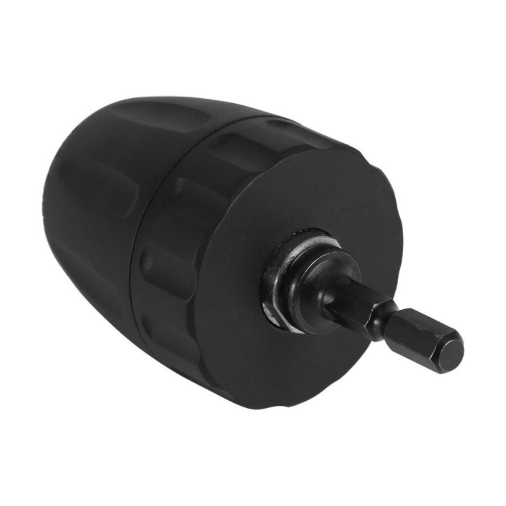 Инструмент для замены патрона для дрели без ключа 0,8-10 мм Адаптер 3/8"-24UNF с шестигранным хвостовиком Шестигранный хвостовик 1/4 дюйма Quick