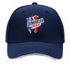Vintage Dominican Pride Flag Artwork Sandwich Baseball Cap Sun Cap Outdoor Workouts Hat