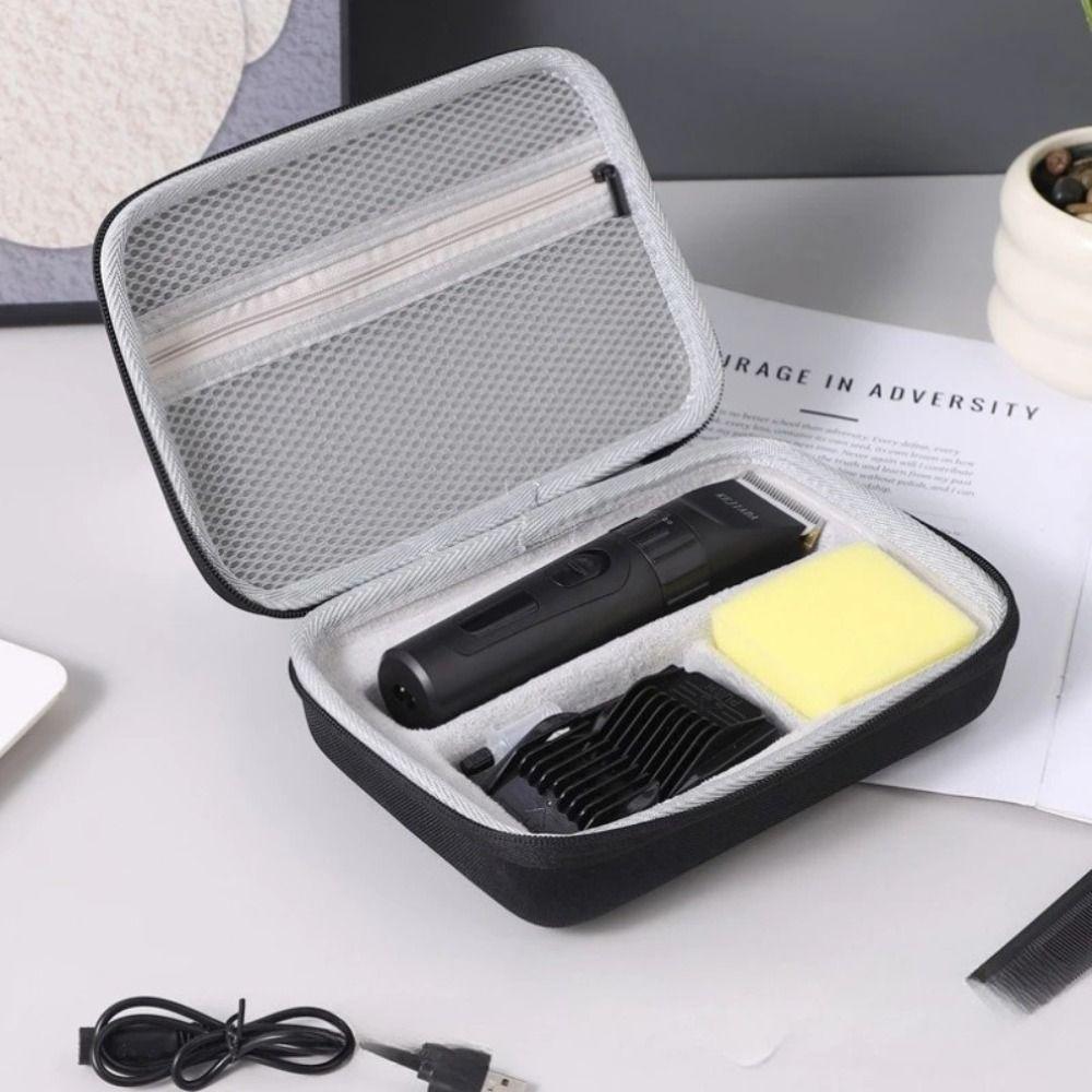 Кейс для триммера для волос из материала EVA, водонепроницаемый, ударопрочный, большой емкости, защитный чехол для Braun MGK3020/3060/3080