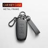 For Geely Emgrand 7 GX3 Atlas GS NL3 Gili Emgrand 7 EX7 GT GC9 Leather Metal Car Key Case Cover Key Protection Shell Accessories