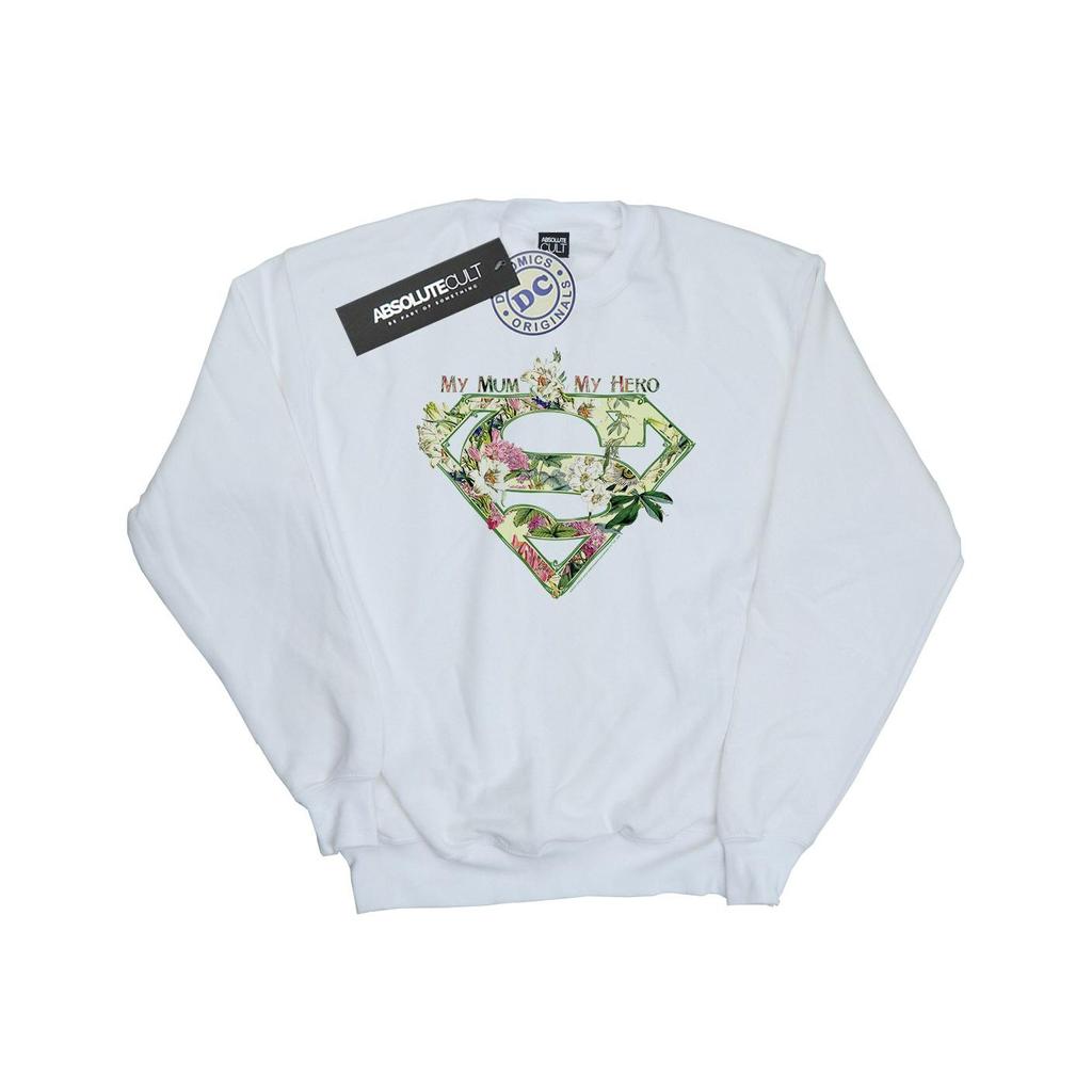 DC Comics Womens/Ladies Supergirl My Mum My Hero Sweatshirt