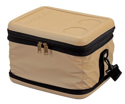 Сумка-холодильник Captain Stag Super Cold (UE-616), Бежевый, Вместимость 12 л, Складной, Размеры: приблизительно. 300 мм Ш x 250 мм Г x 225 мм В
